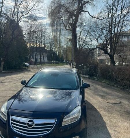 Синий Опель Инсигния, объемом двигателя 1.96 л и пробегом 235 тыс. км за 6600 $, фото 3 на Automoto.ua