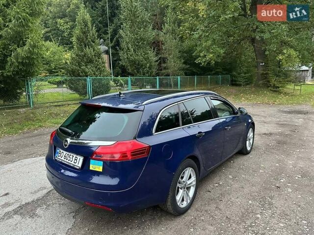 Синий Опель Инсигния, объемом двигателя 1.96 л и пробегом 264 тыс. км за 9500 $, фото 4 на Automoto.ua