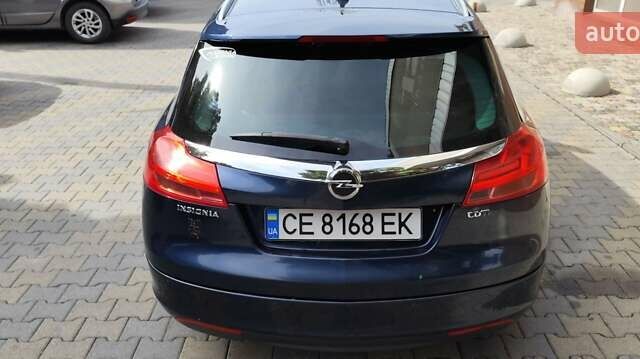 Синий Опель Инсигния, объемом двигателя 1.96 л и пробегом 213 тыс. км за 8500 $, фото 7 на Automoto.ua