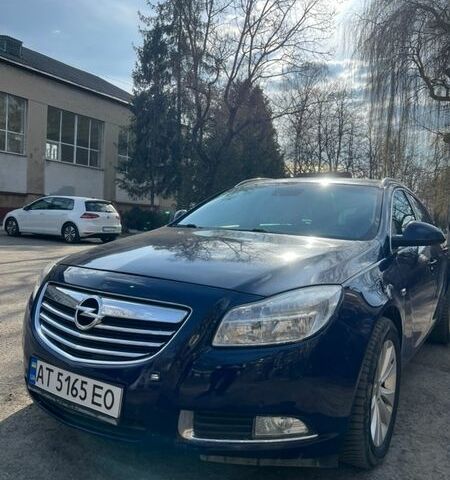 Синий Опель Инсигния, объемом двигателя 1.96 л и пробегом 235 тыс. км за 6600 $, фото 12 на Automoto.ua