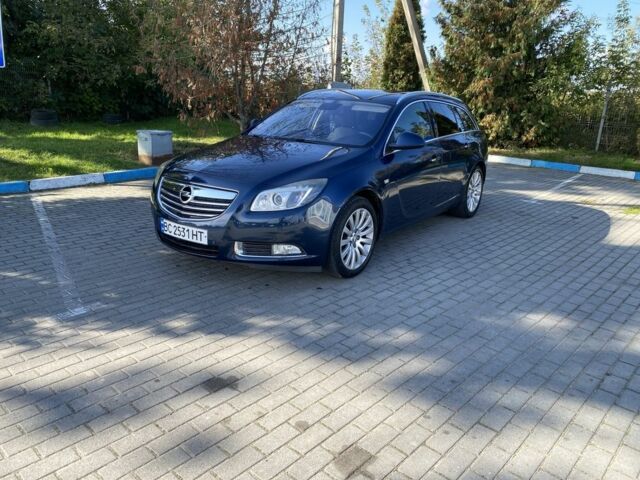 Синий Опель Инсигния, объемом двигателя 2 л и пробегом 268 тыс. км за 6250 $, фото 1 на Automoto.ua