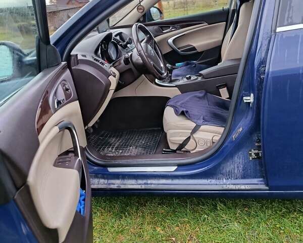 Синий Опель Инсигния, объемом двигателя 2 л и пробегом 341 тыс. км за 6700 $, фото 11 на Automoto.ua