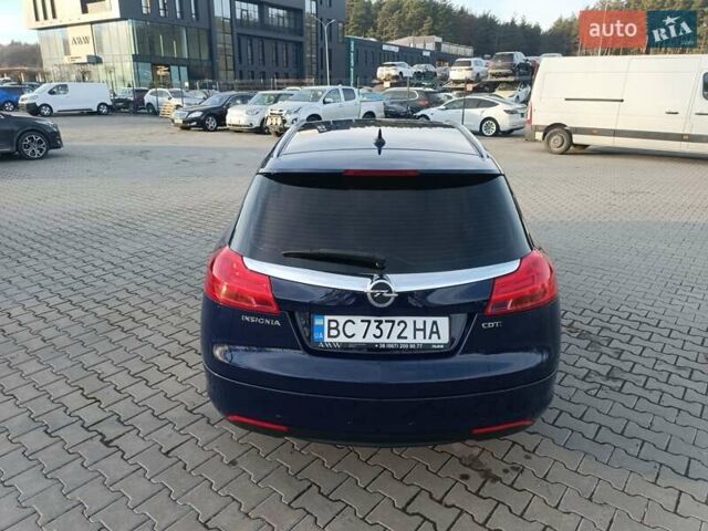 Синий Опель Инсигния, объемом двигателя 1.96 л и пробегом 259 тыс. км за 7850 $, фото 7 на Automoto.ua
