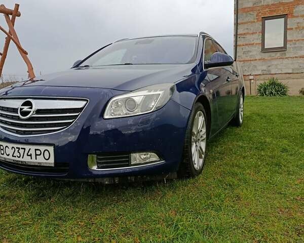 Синий Опель Инсигния, объемом двигателя 2 л и пробегом 341 тыс. км за 6700 $, фото 3 на Automoto.ua