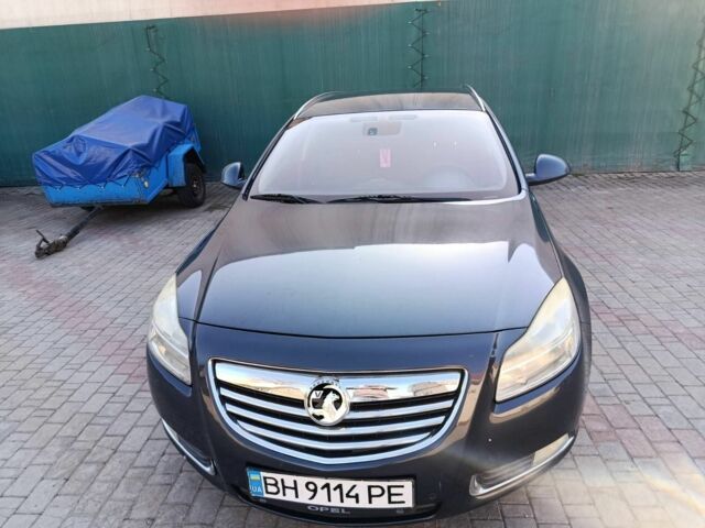 Синий Опель Инсигния, объемом двигателя 2 л и пробегом 230 тыс. км за 7300 $, фото 6 на Automoto.ua