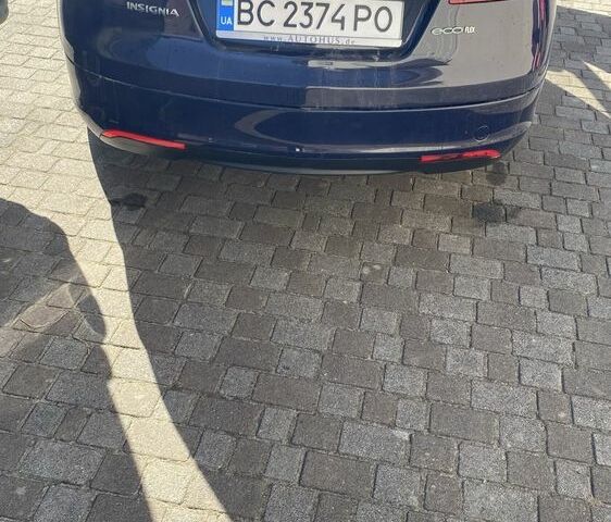 Синий Опель Инсигния, объемом двигателя 2 л и пробегом 345 тыс. км за 7500 $, фото 6 на Automoto.ua