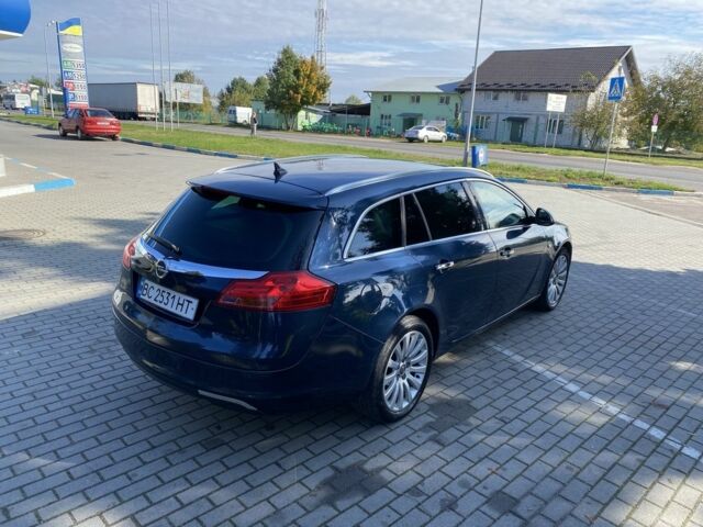 Синий Опель Инсигния, объемом двигателя 2 л и пробегом 268 тыс. км за 6250 $, фото 12 на Automoto.ua