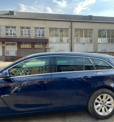 Синий Опель Инсигния, объемом двигателя 1.96 л и пробегом 235 тыс. км за 6600 $, фото 11 на Automoto.ua