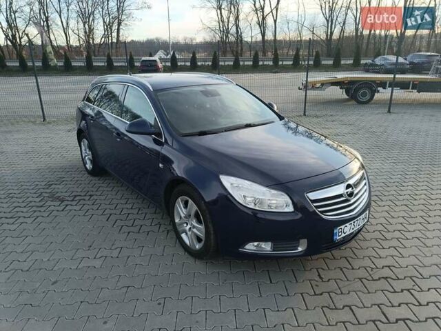 Синий Опель Инсигния, объемом двигателя 1.96 л и пробегом 259 тыс. км за 7850 $, фото 5 на Automoto.ua