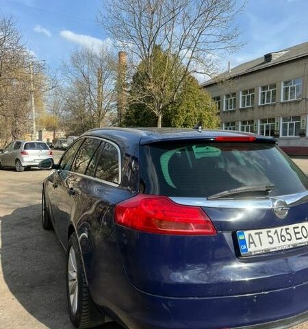 Синий Опель Инсигния, объемом двигателя 1.96 л и пробегом 235 тыс. км за 6600 $, фото 9 на Automoto.ua