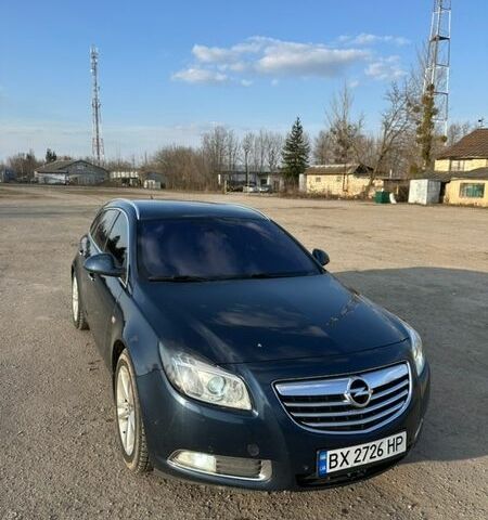 Синий Опель Инсигния, объемом двигателя 2 л и пробегом 430 тыс. км за 7000 $, фото 1 на Automoto.ua