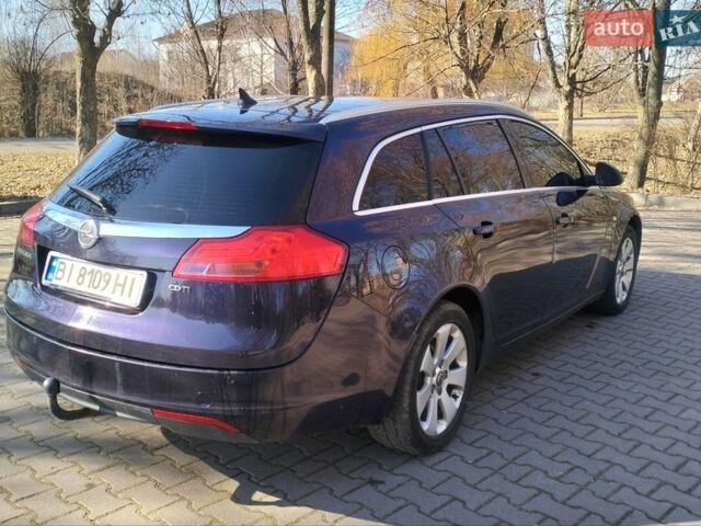 Синий Опель Инсигния, объемом двигателя 1.96 л и пробегом 257 тыс. км за 8200 $, фото 4 на Automoto.ua