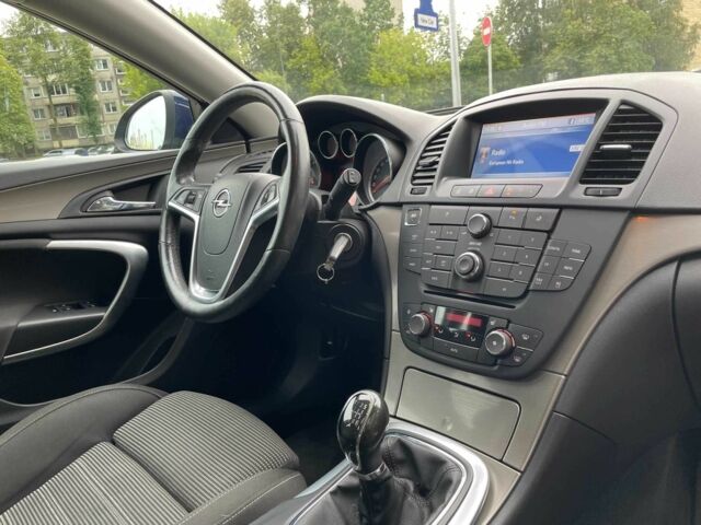 Синий Опель Инсигния, объемом двигателя 2 л и пробегом 277 тыс. км за 4450 $, фото 17 на Automoto.ua