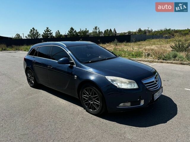 Синий Опель Инсигния, объемом двигателя 1.96 л и пробегом 312 тыс. км за 7500 $, фото 15 на Automoto.ua