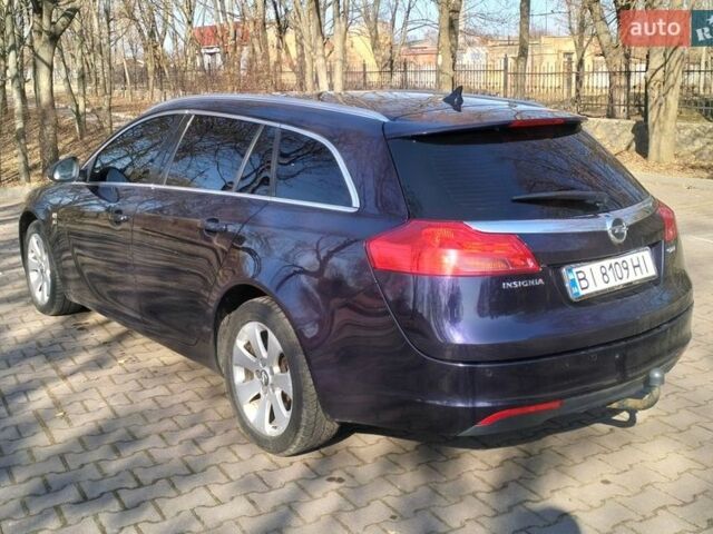 Синий Опель Инсигния, объемом двигателя 1.96 л и пробегом 257 тыс. км за 8200 $, фото 3 на Automoto.ua