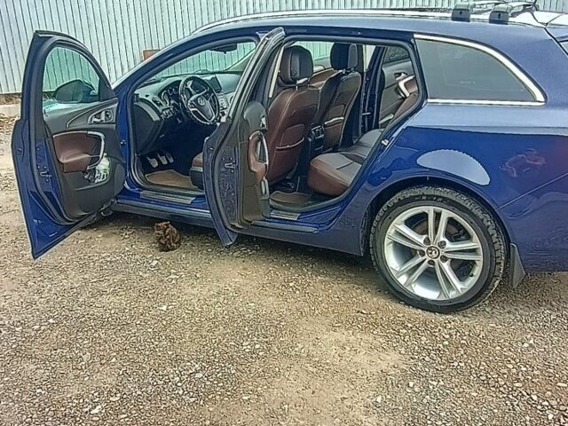 Синий Опель Инсигния, объемом двигателя 2 л и пробегом 220 тыс. км за 8300 $, фото 15 на Automoto.ua