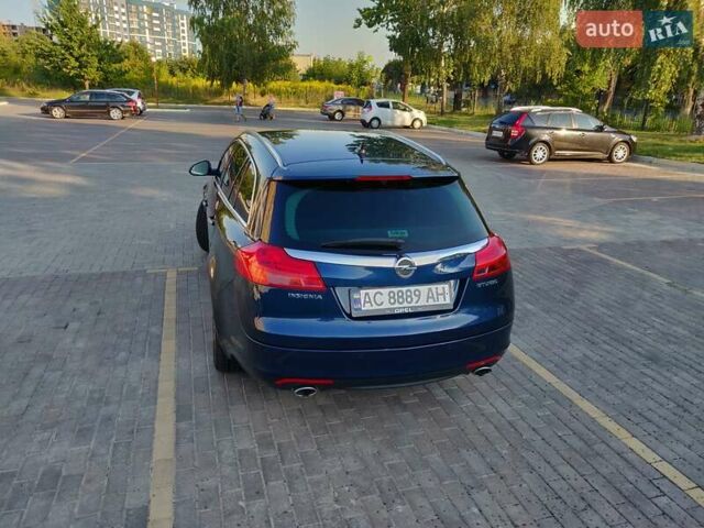 Синій Опель Інсігнія, об'ємом двигуна 1.96 л та пробігом 200 тис. км за 9779 $, фото 8 на Automoto.ua