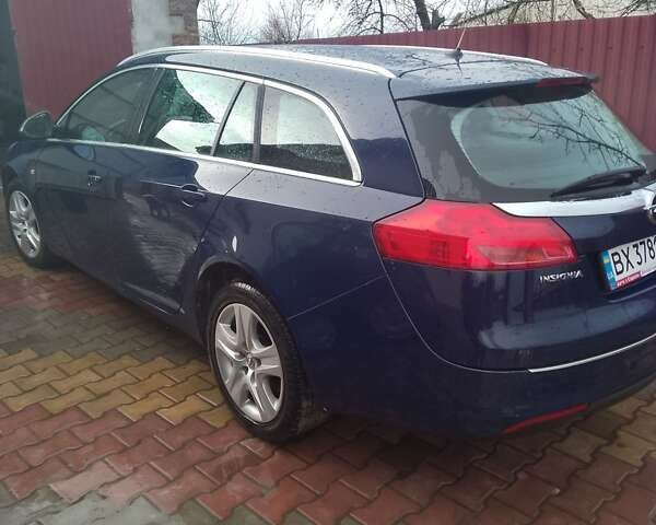 Синий Опель Инсигния, объемом двигателя 2 л и пробегом 249 тыс. км за 8600 $, фото 12 на Automoto.ua