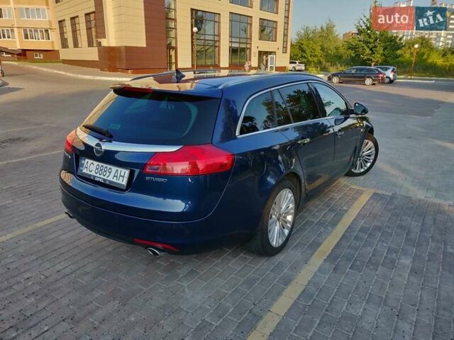 Синій Опель Інсігнія, об'ємом двигуна 1.96 л та пробігом 200 тис. км за 9779 $, фото 11 на Automoto.ua