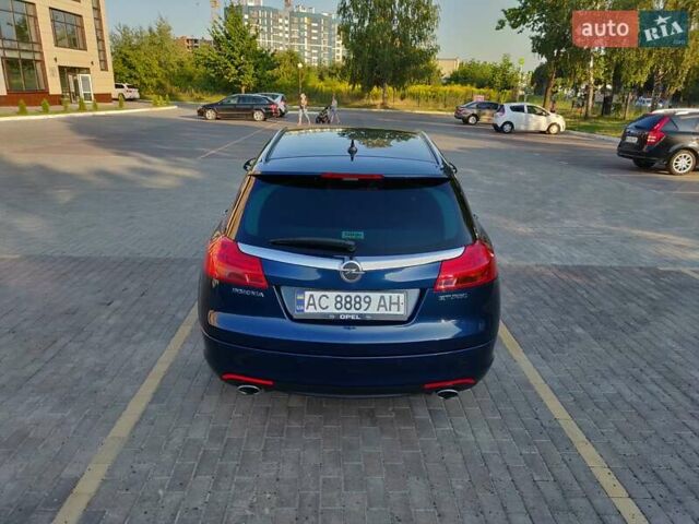 Синій Опель Інсігнія, об'ємом двигуна 1.96 л та пробігом 200 тис. км за 9779 $, фото 9 на Automoto.ua