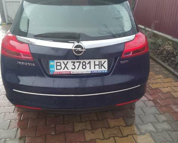 Синий Опель Инсигния, объемом двигателя 2 л и пробегом 249 тыс. км за 8600 $, фото 11 на Automoto.ua