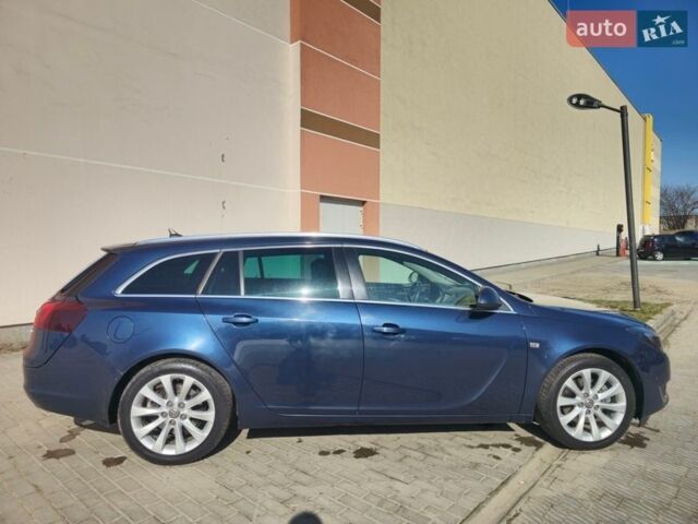 Синий Опель Инсигния, объемом двигателя 2 л и пробегом 196 тыс. км за 8300 $, фото 7 на Automoto.ua