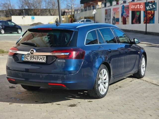 Синий Опель Инсигния, объемом двигателя 2 л и пробегом 196 тыс. км за 8300 $, фото 15 на Automoto.ua