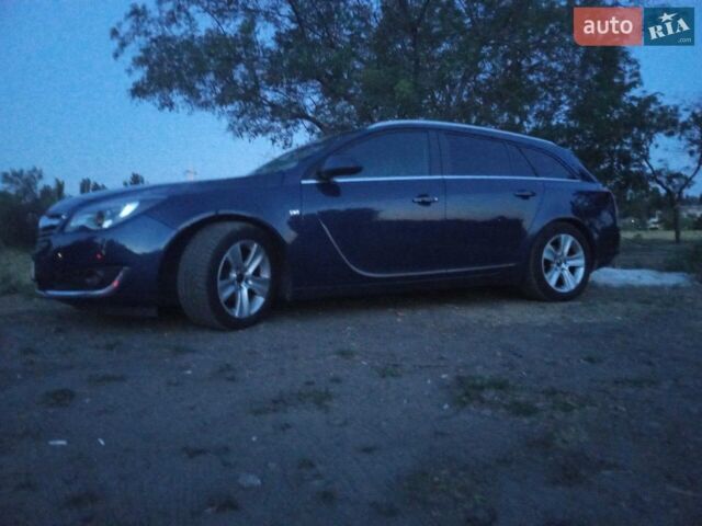 Синій Опель Інсігнія, об'ємом двигуна 2 л та пробігом 200 тис. км за 9500 $, фото 1 на Automoto.ua