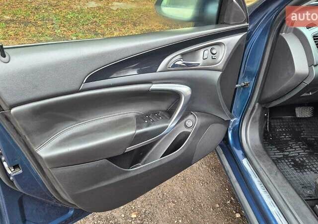 Синий Опель Инсигния, объемом двигателя 1.96 л и пробегом 226 тыс. км за 9300 $, фото 3 на Automoto.ua