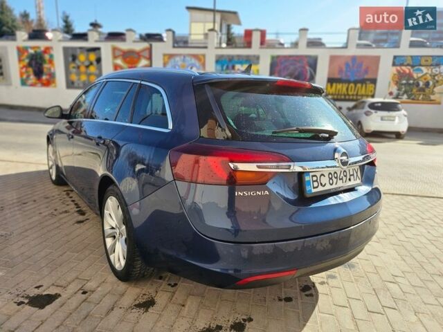 Синий Опель Инсигния, объемом двигателя 2 л и пробегом 196 тыс. км за 8300 $, фото 16 на Automoto.ua