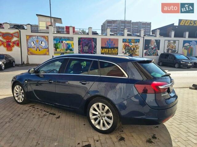 Синий Опель Инсигния, объемом двигателя 2 л и пробегом 196 тыс. км за 8300 $, фото 12 на Automoto.ua