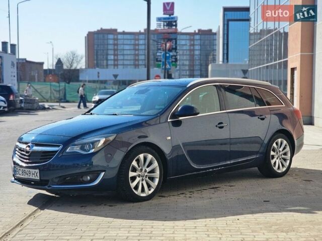 Синий Опель Инсигния, объемом двигателя 2 л и пробегом 196 тыс. км за 8300 $, фото 11 на Automoto.ua