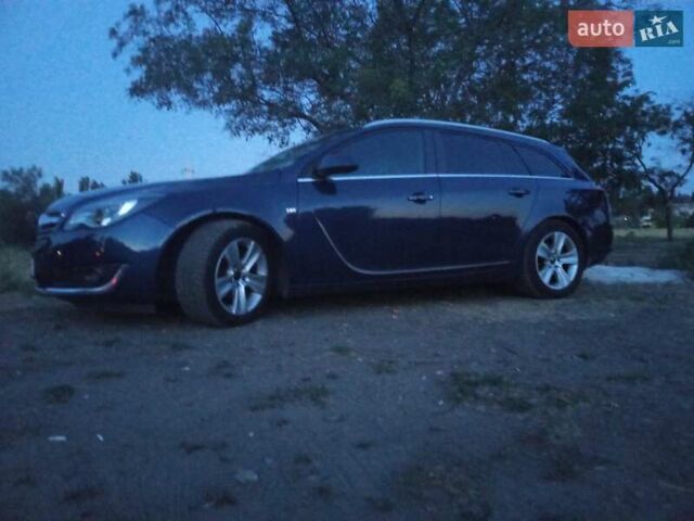 Синій Опель Інсігнія, об'ємом двигуна 2 л та пробігом 200 тис. км за 9500 $, фото 1 на Automoto.ua