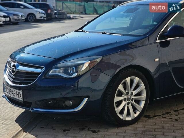 Синий Опель Инсигния, объемом двигателя 2 л и пробегом 196 тыс. км за 8300 $, фото 13 на Automoto.ua