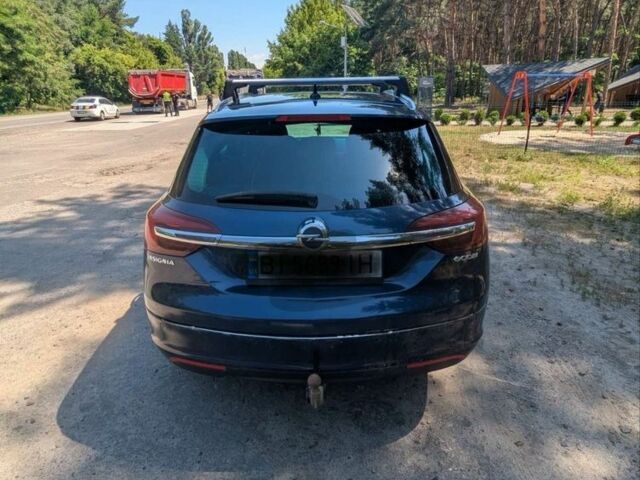 Синий Опель Инсигния, объемом двигателя 2 л и пробегом 390 тыс. км за 8214 $, фото 5 на Automoto.ua