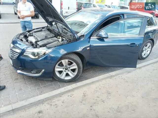 Синій Опель Інсігнія, об'ємом двигуна 2 л та пробігом 200 тис. км за 9500 $, фото 3 на Automoto.ua