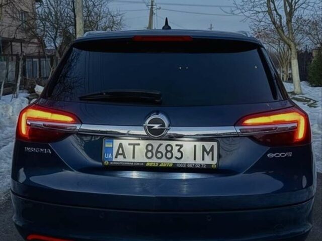 Синий Опель Инсигния, объемом двигателя 2 л и пробегом 264 тыс. км за 12500 $, фото 2 на Automoto.ua