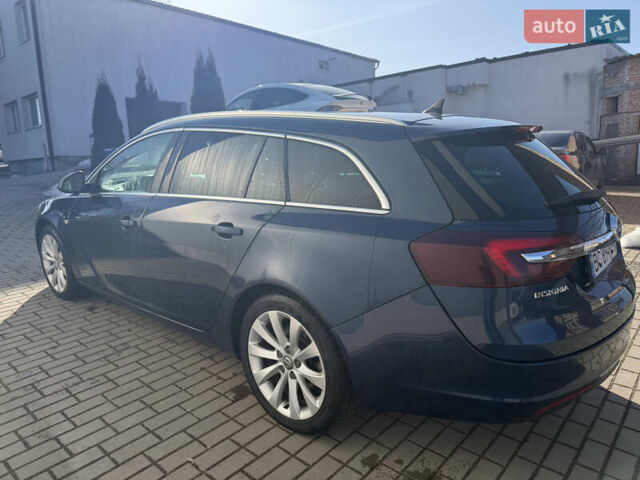 Синий Опель Инсигния, объемом двигателя 1.96 л и пробегом 193 тыс. км за 8999 $, фото 13 на Automoto.ua