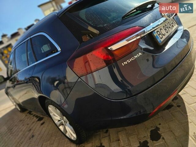 Синий Опель Инсигния, объемом двигателя 2 л и пробегом 196 тыс. км за 8300 $, фото 8 на Automoto.ua