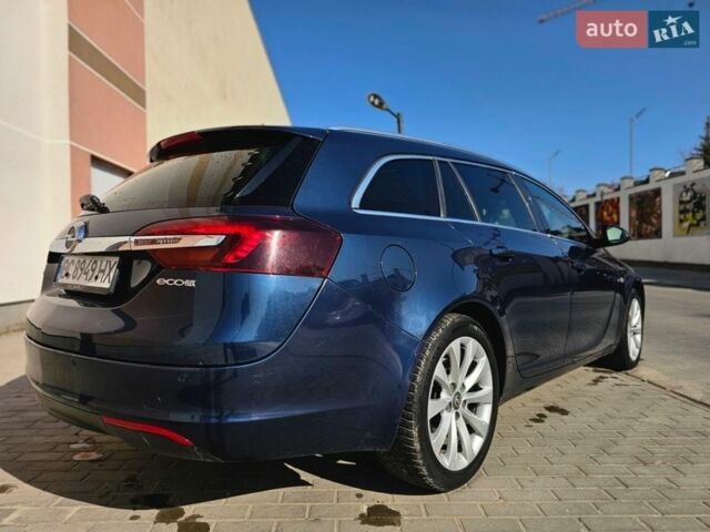 Синий Опель Инсигния, объемом двигателя 2 л и пробегом 196 тыс. км за 8300 $, фото 9 на Automoto.ua