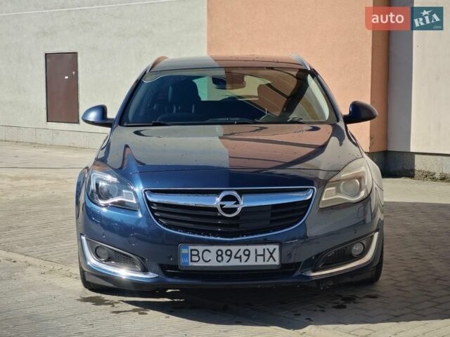 Синий Опель Инсигния, объемом двигателя 2 л и пробегом 196 тыс. км за 8300 $, фото 3 на Automoto.ua