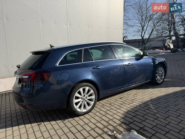 Синий Опель Инсигния, объемом двигателя 1.96 л и пробегом 193 тыс. км за 8999 $, фото 9 на Automoto.ua