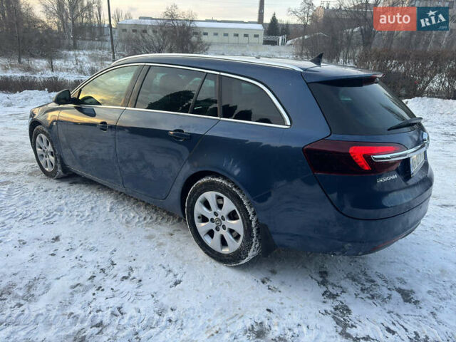 Синий Опель Инсигния, объемом двигателя 2 л и пробегом 205 тыс. км за 11000 $, фото 16 на Automoto.ua
