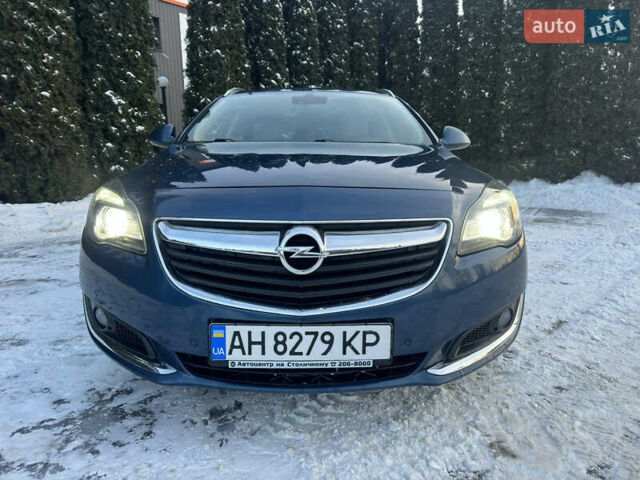Синий Опель Инсигния, объемом двигателя 2 л и пробегом 205 тыс. км за 11000 $, фото 5 на Automoto.ua