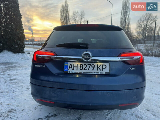 Синий Опель Инсигния, объемом двигателя 2 л и пробегом 205 тыс. км за 11000 $, фото 12 на Automoto.ua