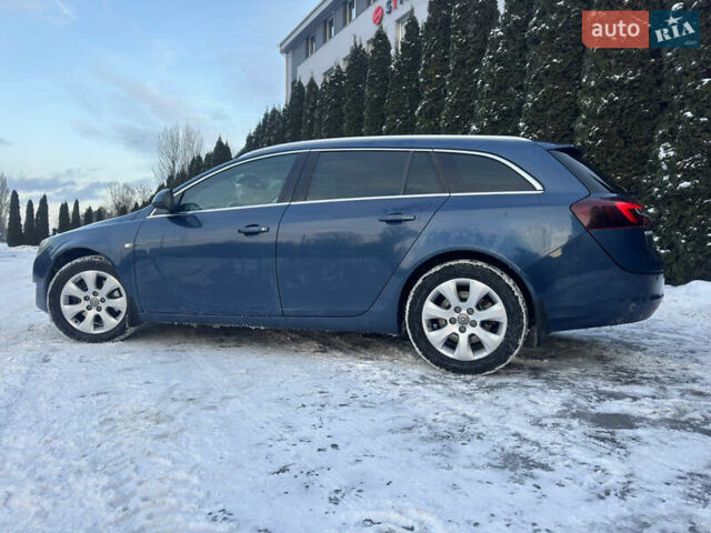 Синий Опель Инсигния, объемом двигателя 2 л и пробегом 205 тыс. км за 11000 $, фото 4 на Automoto.ua