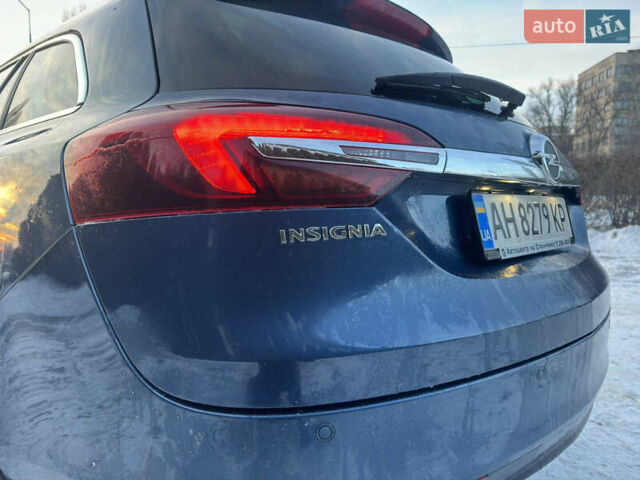 Синий Опель Инсигния, объемом двигателя 2 л и пробегом 205 тыс. км за 11000 $, фото 14 на Automoto.ua