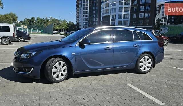 Синий Опель Инсигния, объемом двигателя 1.96 л и пробегом 95 тыс. км за 14000 $, фото 3 на Automoto.ua