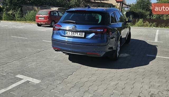 Синий Опель Инсигния, объемом двигателя 1.96 л и пробегом 95 тыс. км за 14000 $, фото 10 на Automoto.ua