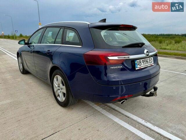 Синий Опель Инсигния, объемом двигателя 2 л и пробегом 245 тыс. км за 10900 $, фото 6 на Automoto.ua